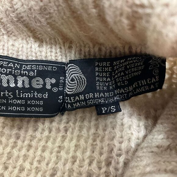 VINTAGE SPANNER 100% Wool Cardigan - Picture 6 of 6